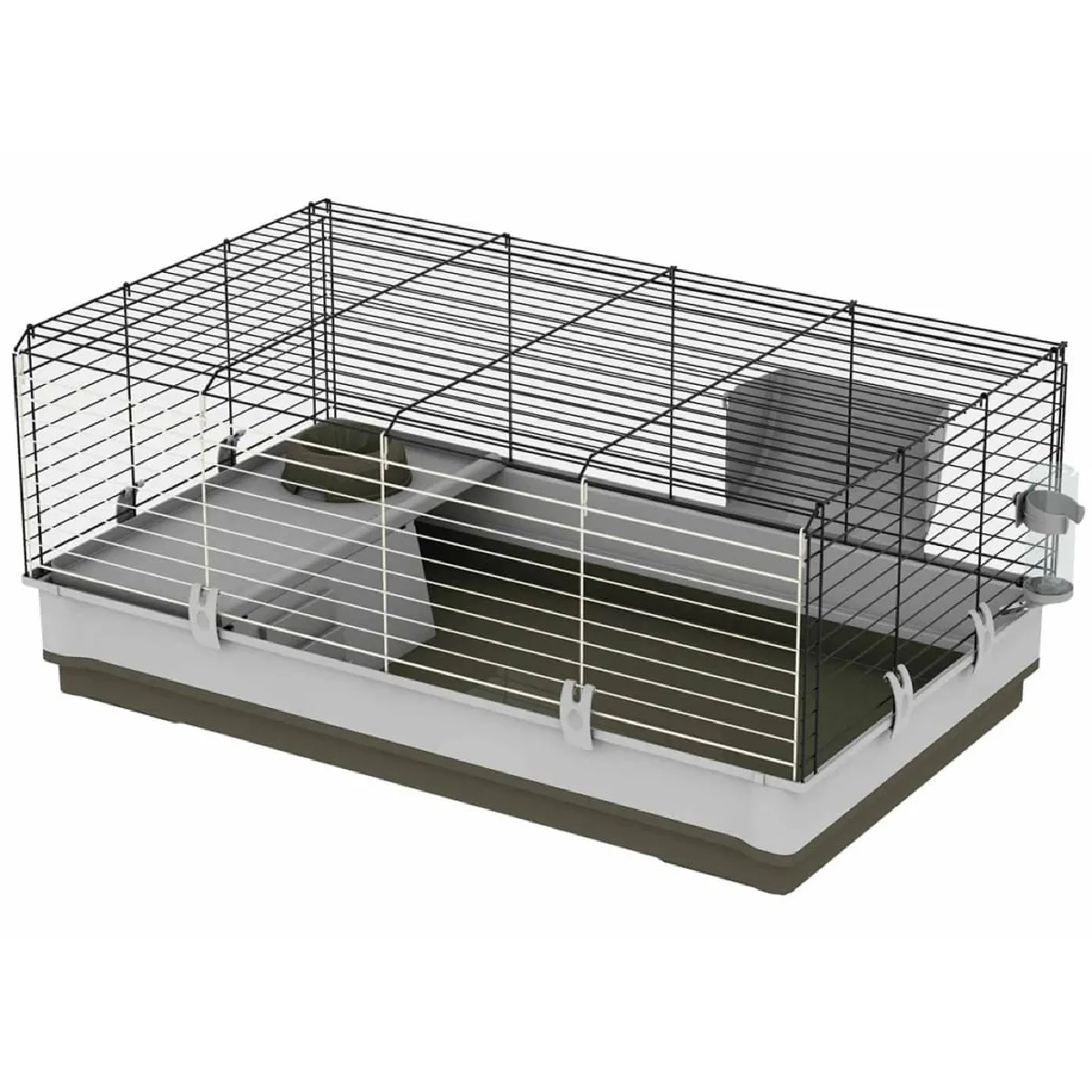 Ferplast Cage pour lapins Krolik - Vert - 100 x 60 x 50 cm