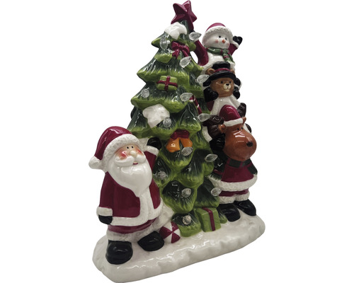 LED decoratief object kerstfiguren 23,5 x 11 cm