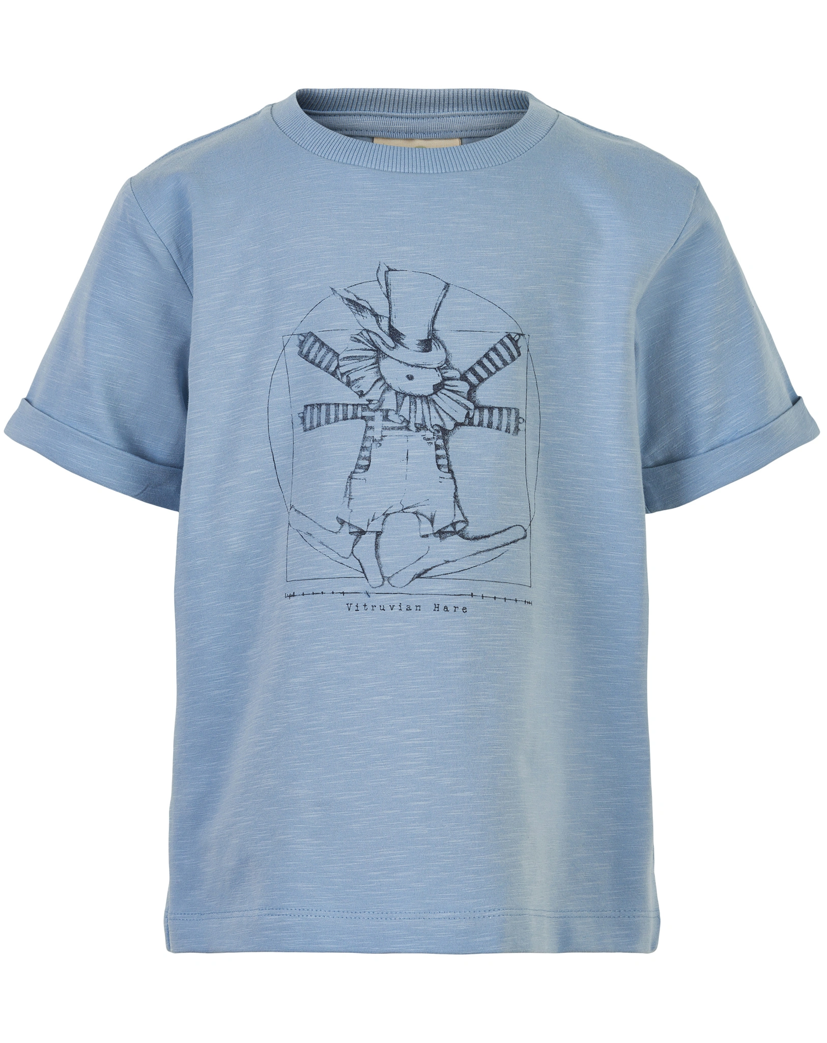 T-Shirt FUN in dusty blue