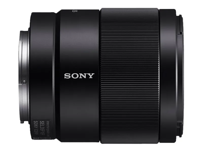 Sony SEL35F18F - Vidvinkel objektiv - 35 mm - f/1.8 FE - Sony E-mount - for Cinema Line; a VLOGCAM; a1; a1 II; a6700; a7 IV; a7C; a7C II; a7CR; a7R V; a7s III; a9 III