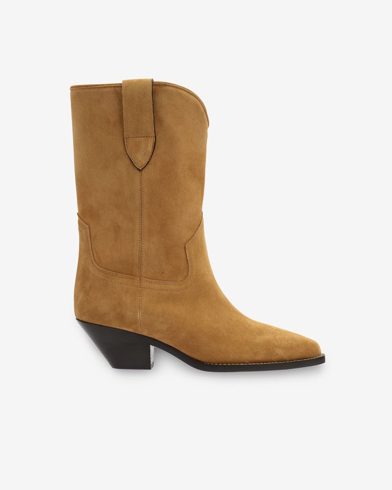 BOTTES SANTIAGS EN CUIR VELOURS DAHOPE
