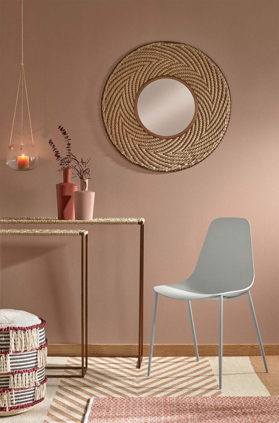 Kave Home Esszimmerstuhl WHATTS 4er Set weiß