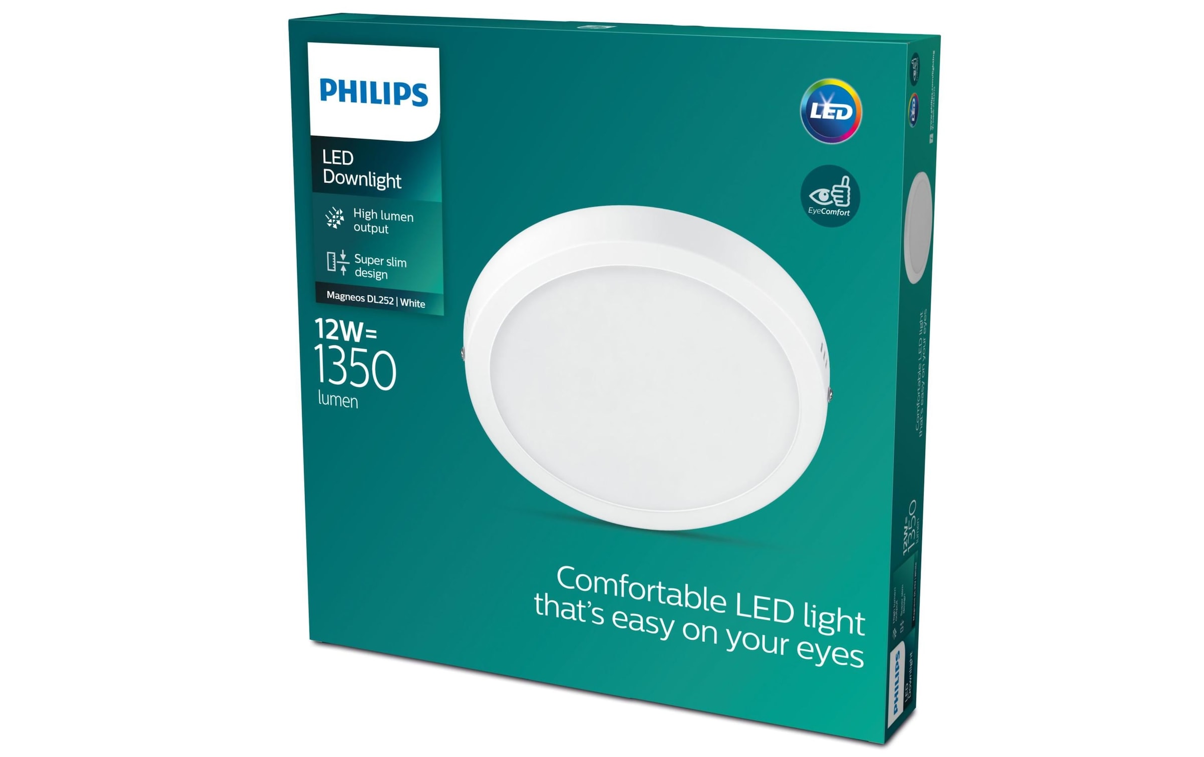 Philips Deckenleuchte »Slim Surface« Warmweiss