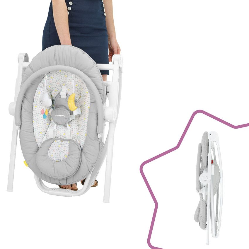 Transat en hauteur Compact'Up - Candy - Ecru