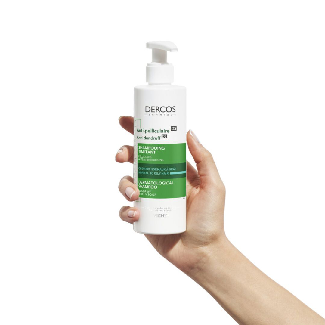 DERCOS  Champô Anticaspa Oleosa - 390ml