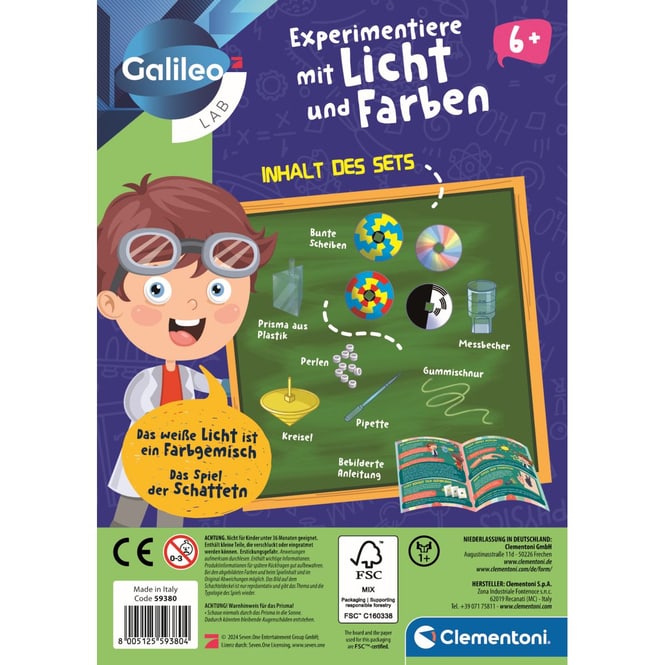 Galileo LAB - Experimentiere mit Licht und Farben