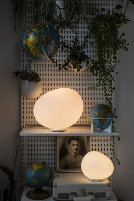 Foscarini Gregg Grande tafellamp wit