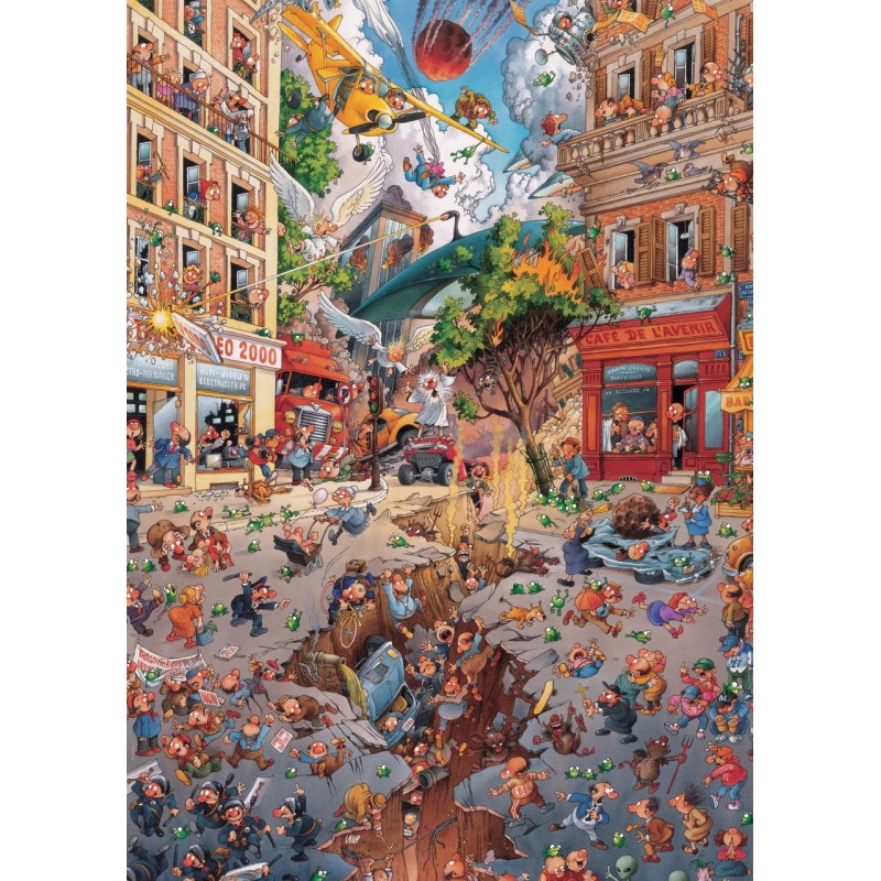 Puzzle 2000 pièces - Apocalypse - Loup