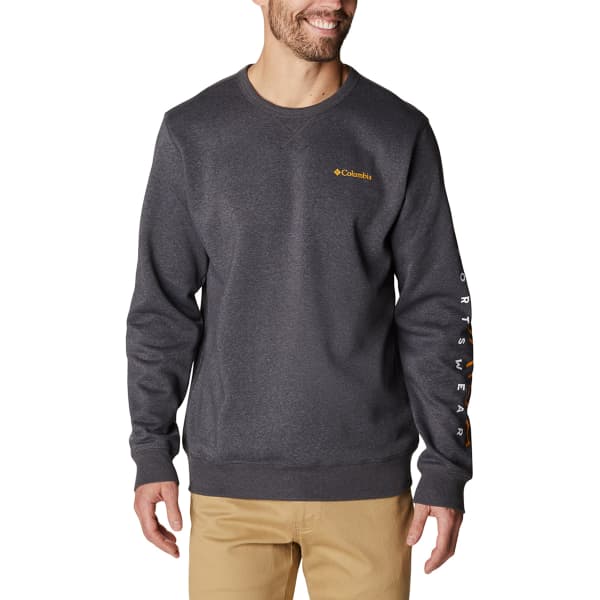 Sweatshirt COLUMBIA LOGO FLEECE CREW SHARK HEATHER