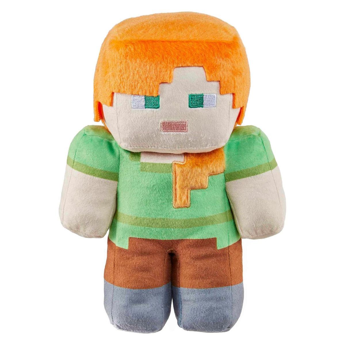 Mattel HLN12 - Minecraft - Plüsch-Actionfigur, 20 cm, Alex