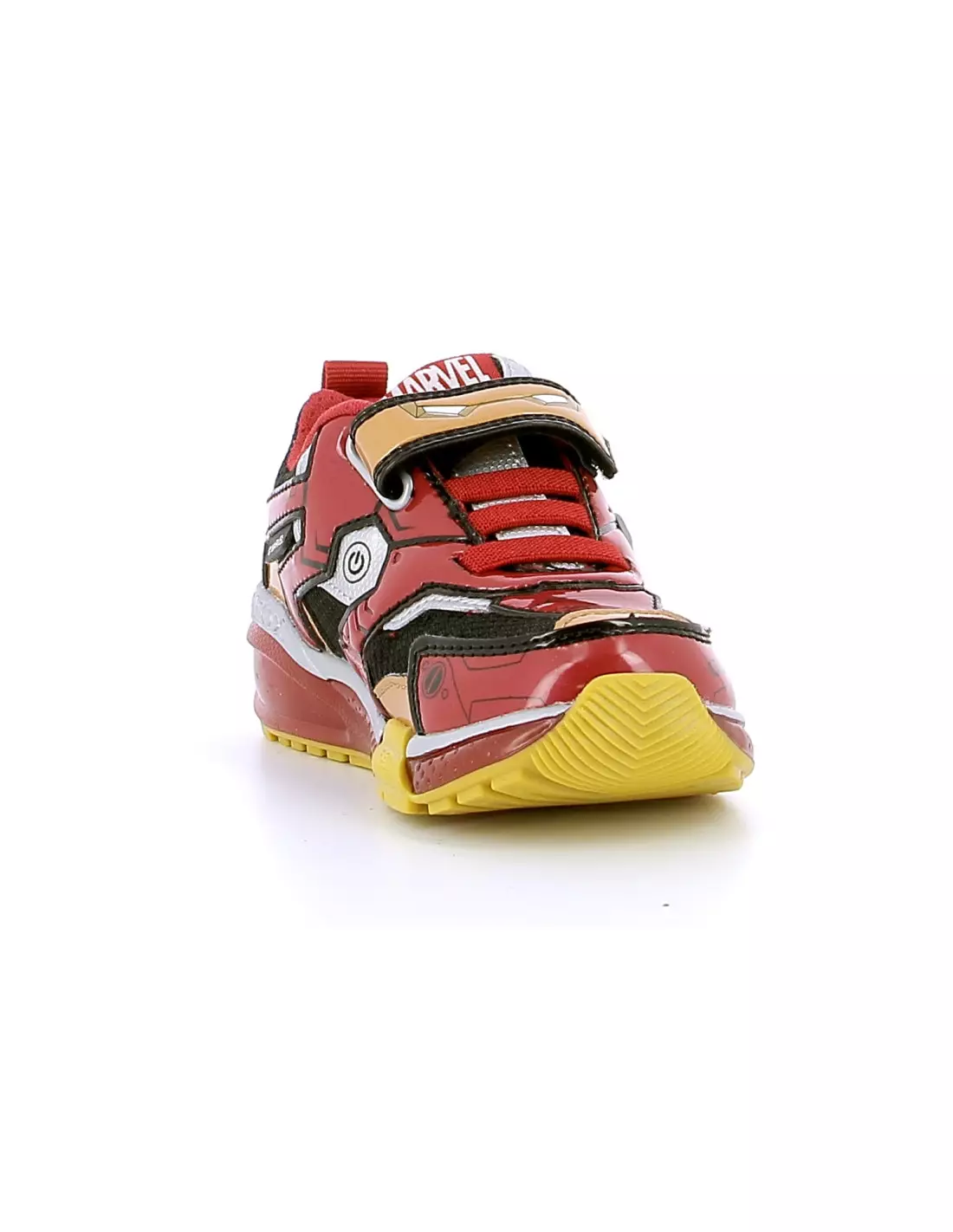 GEOX BAYONYC JUNIOR - Baskets BLACK/RED