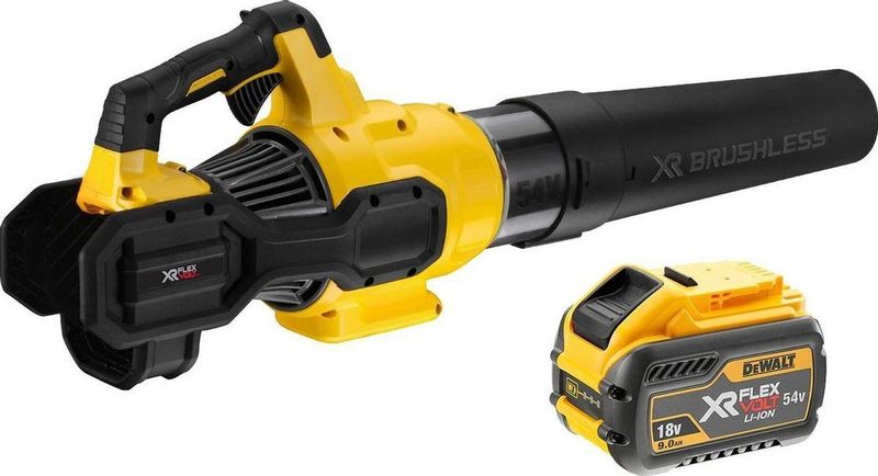 DeWalt DCMBA572X1 18V/54V Li-Ion accu XR FlexVolt Blower set (1x 9.0Ah accu) - 200 km/h