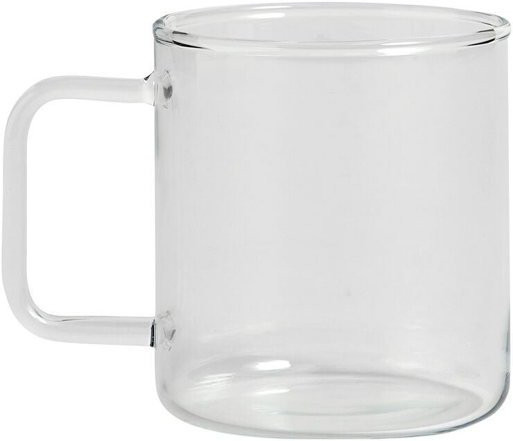 Hay Glass Coffee Mug-Clear Clear