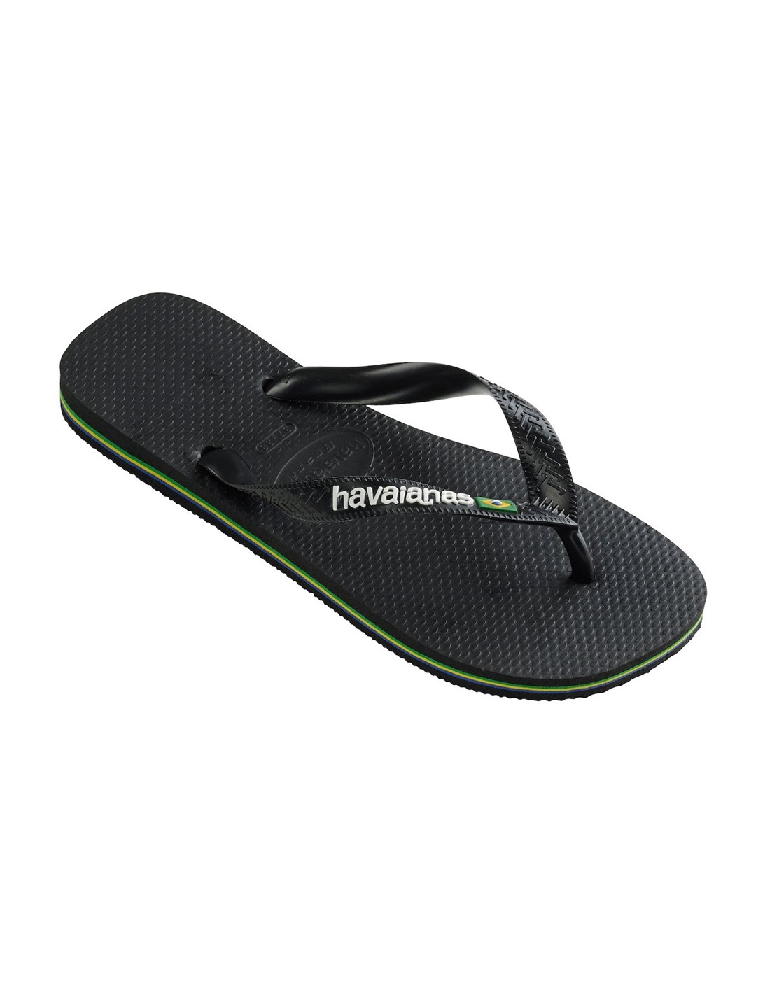 havaianas tongs mixte brasil logo noir