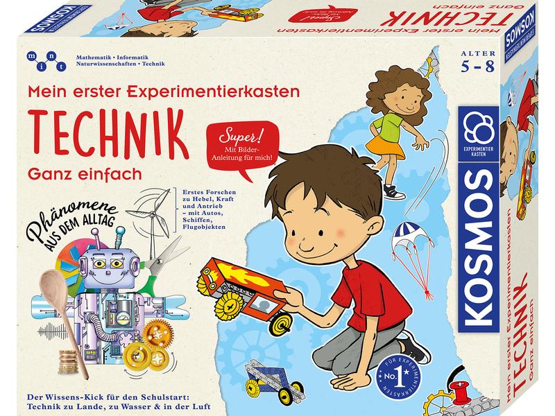 Kosmos Experimentierkasten Technik Phänomene aus dem Alltag