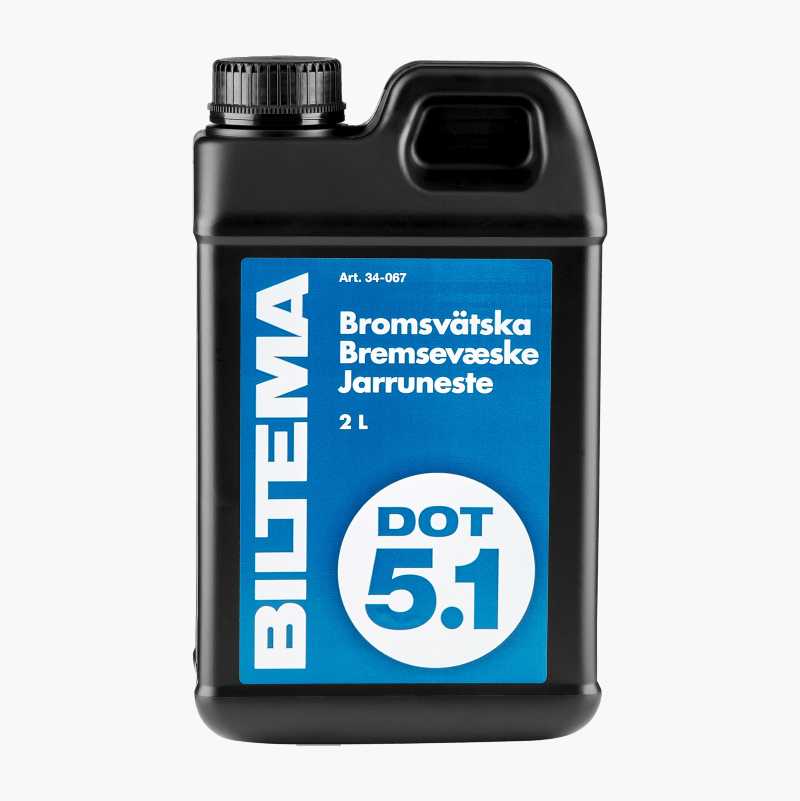Bremsevæske DOT 5.1, 2 liter