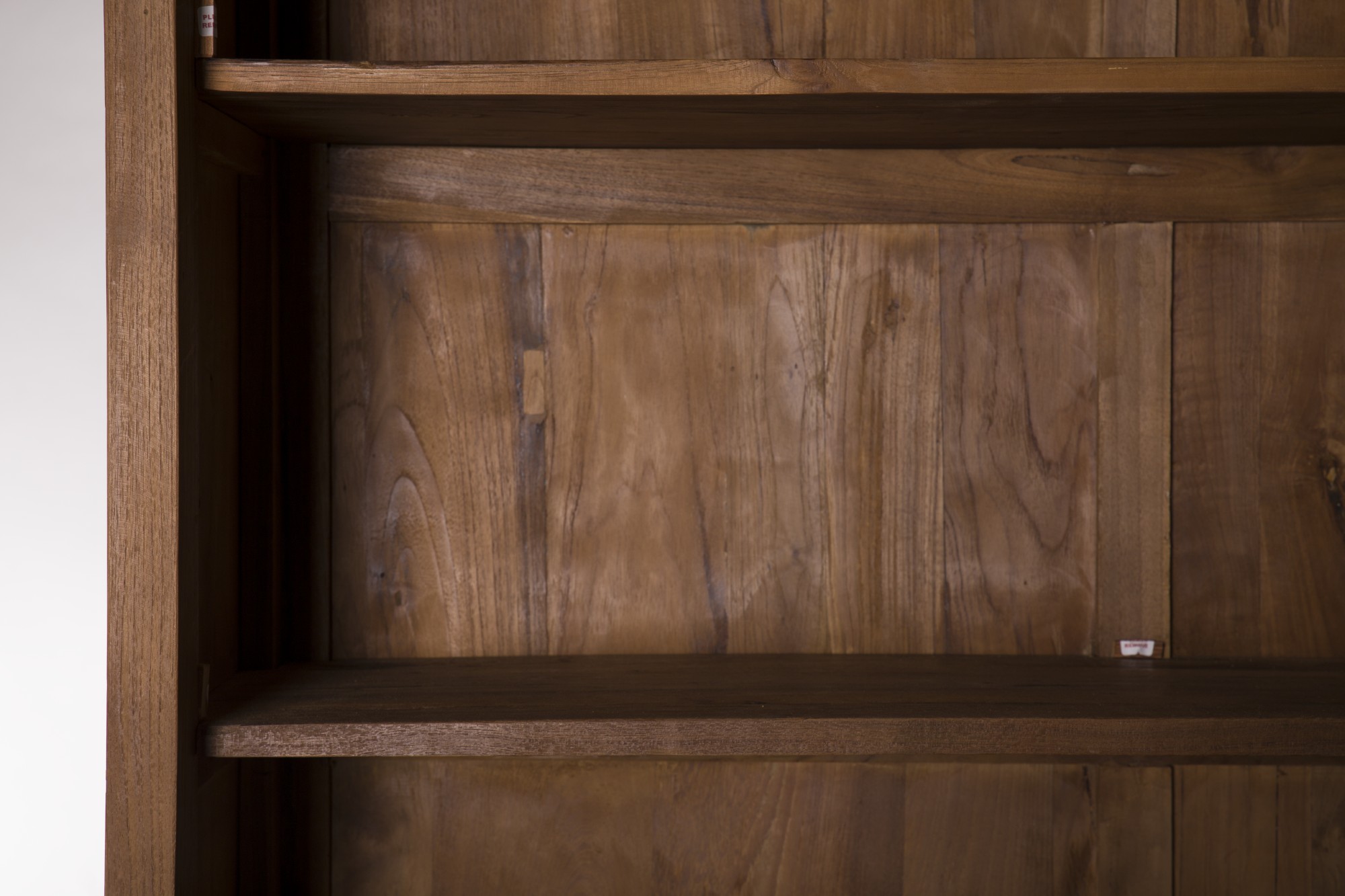Schrank, Teakholz, B 220 cm, H 220 cm, L 50 cm von fischer's lagerhaus