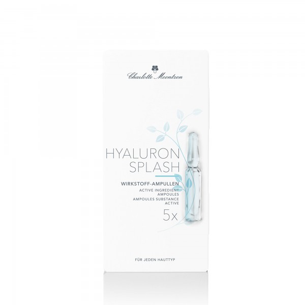Charlotte Meentzen HYALURON SPLASH Wirkstoff-Ampullen 5x2ml