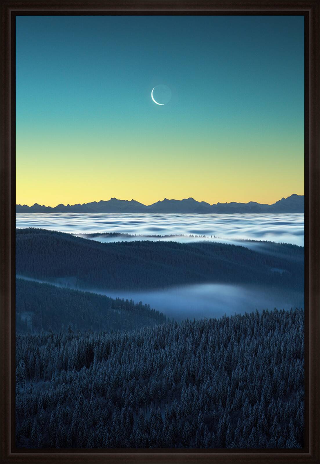 Moon Dawn by Kilian Schönberger - Limited Edition. Edition of: 150. Signed.