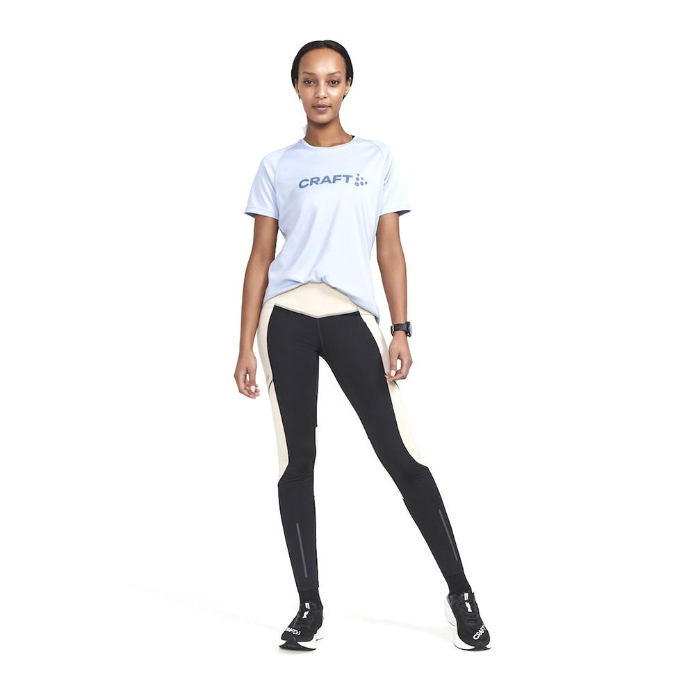 Craft ADV ESSENCE WARM - Legging Femme black/ecru