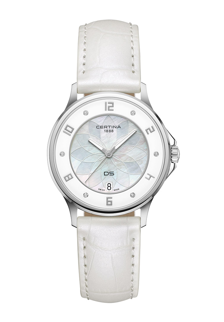 Certina DS-6 Damenuhr Weiß C039.251.16.116.00
