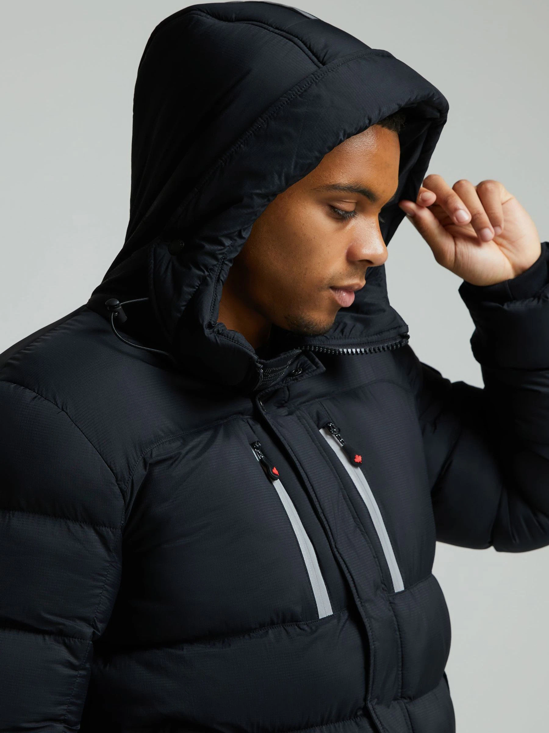 Zavetti Canada Atlin 2.0 Puffer Black Jacket