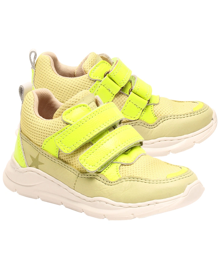Sneaker PAN hoch in gelb