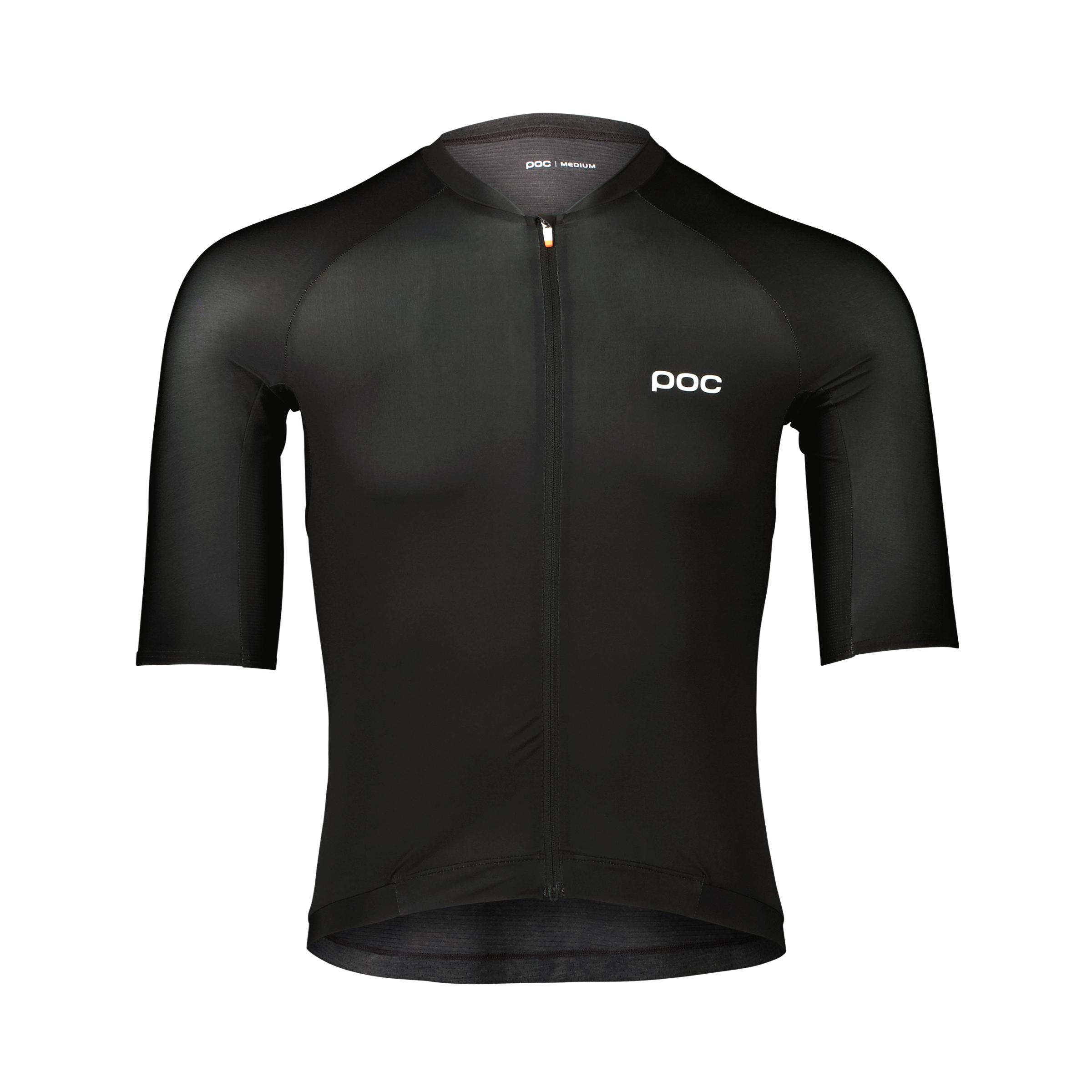 POC M's Pristine Kortærmet Cykeltrøje i Uranium Black