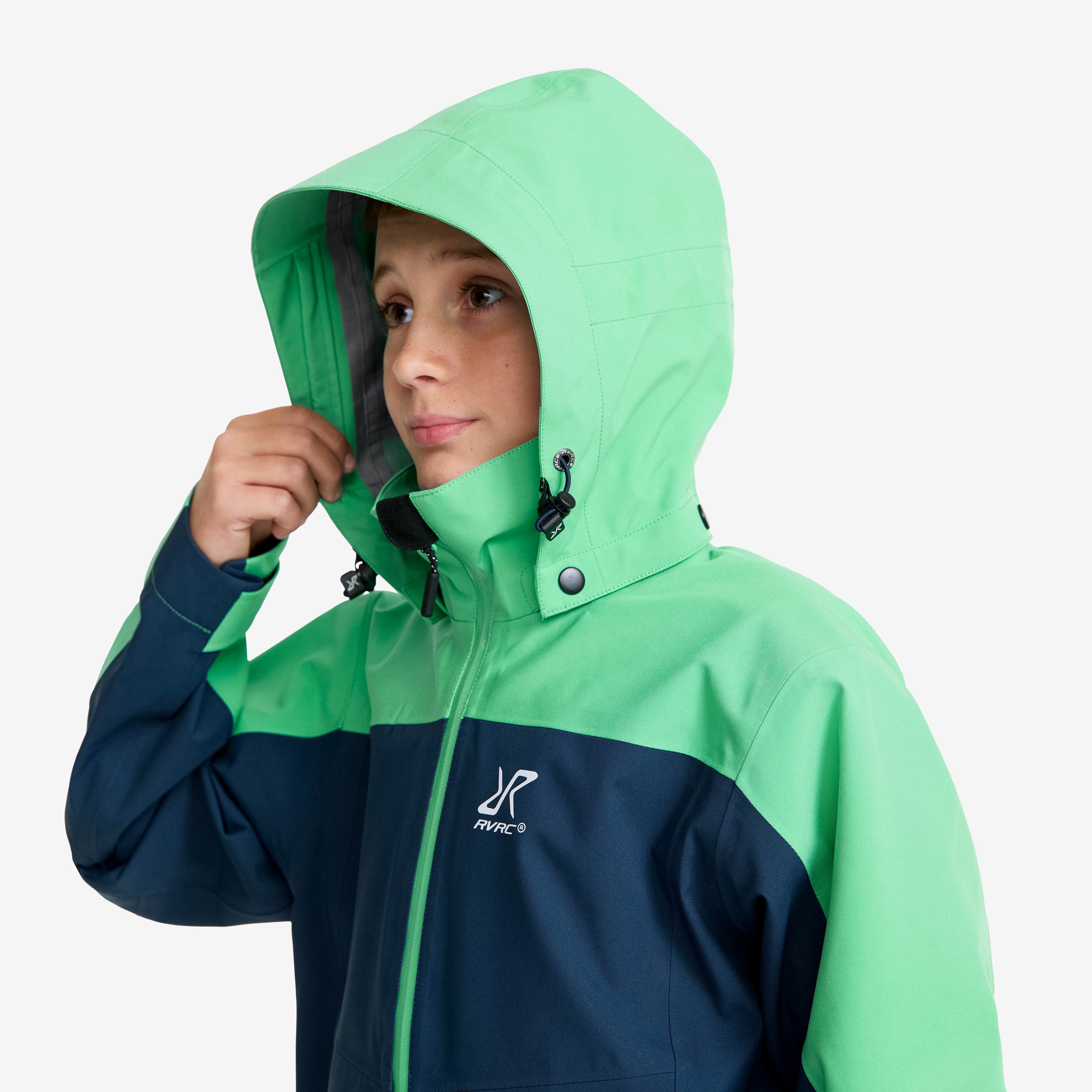 Silence Proshell 3L Jacket Teens Green Spruce/Moonlit Ocean