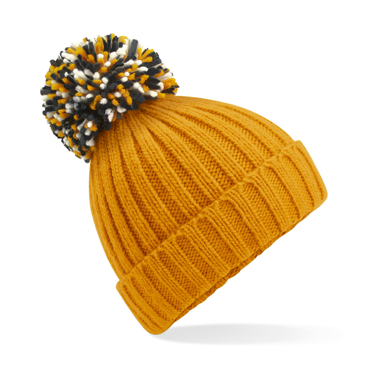 Beechfield B390 - Bonnet Douillet en Tricot avec Doublure Chaude