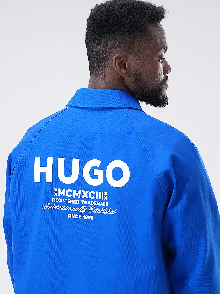 HUGO Blouson blau