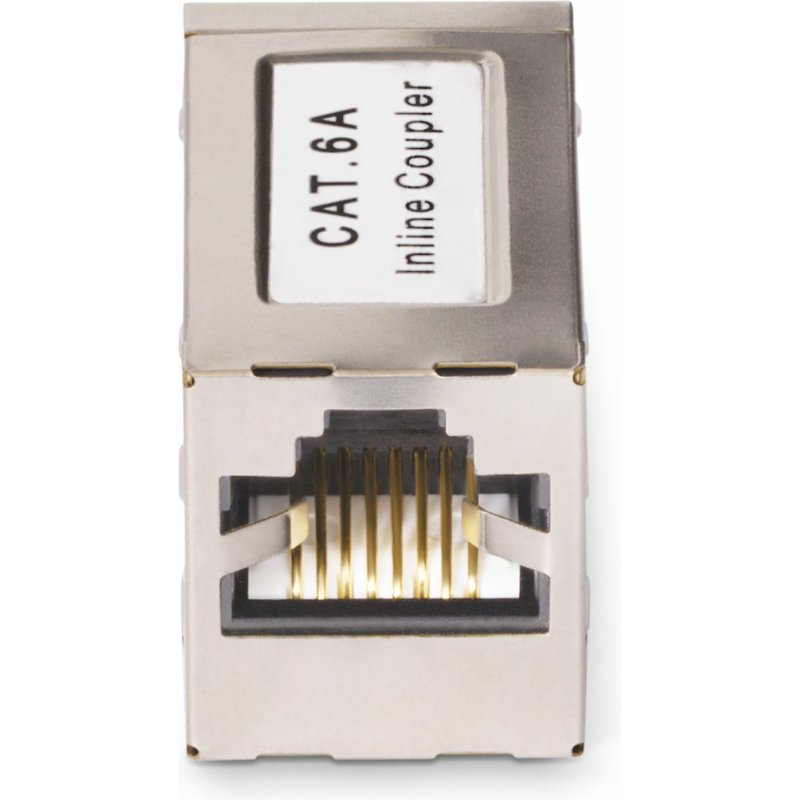 StarTech.com Coupleur RJ45 Blindé, Coupleur en Ligne Cat6a, Coupleur RJ45 Femelle vers Femelle (F/F) Brochage T568B, Extension de Câble Ethernet Blindé