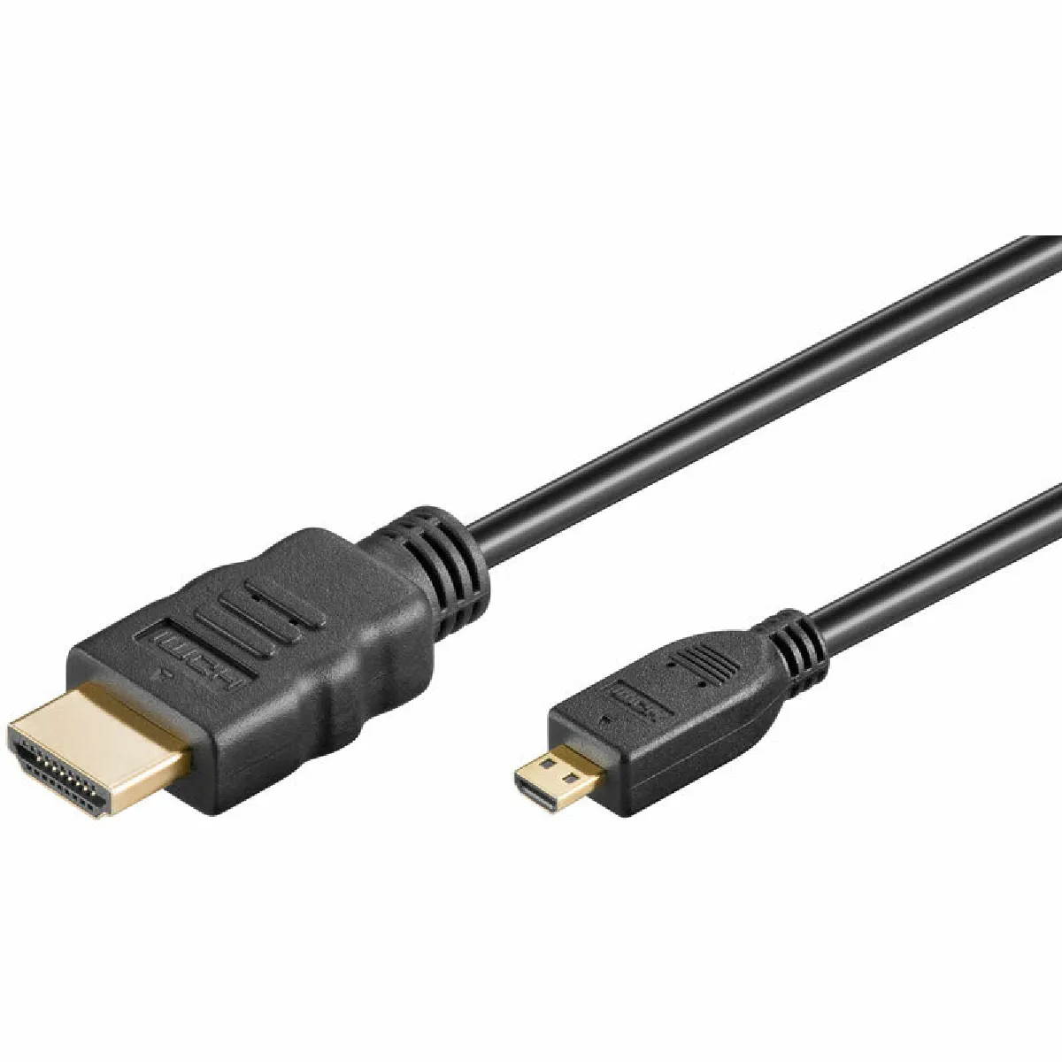 Câble HDMI 1.4 Coudé - 1.5 m Noir