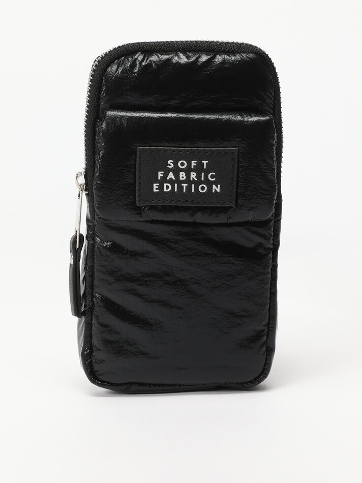 Capa acolchoada para celular - Preta