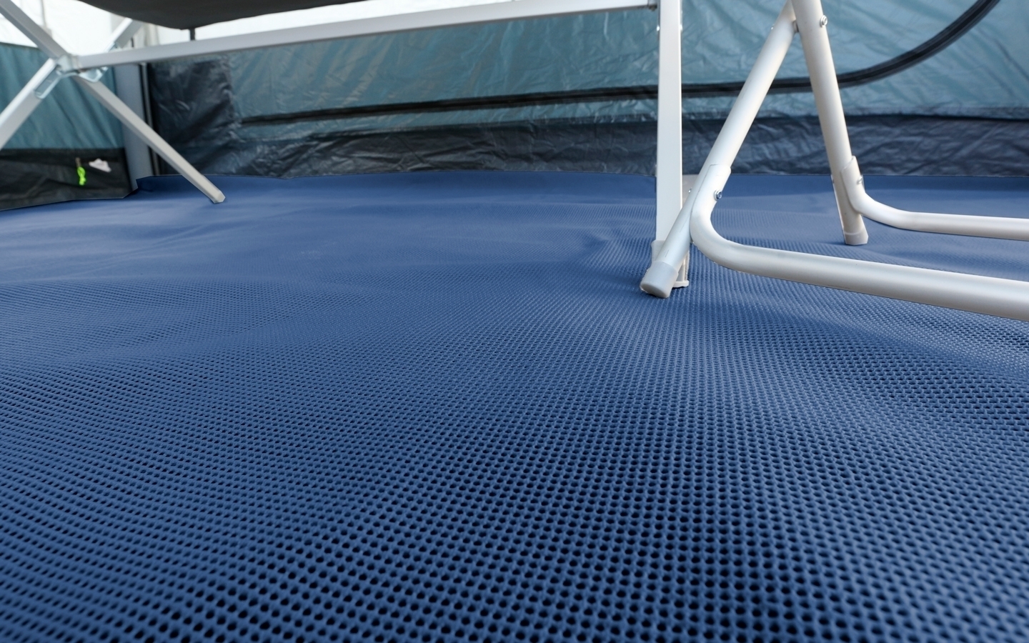 Brunner Yurop Soft Zeltteppich 300 x 700 cm blau