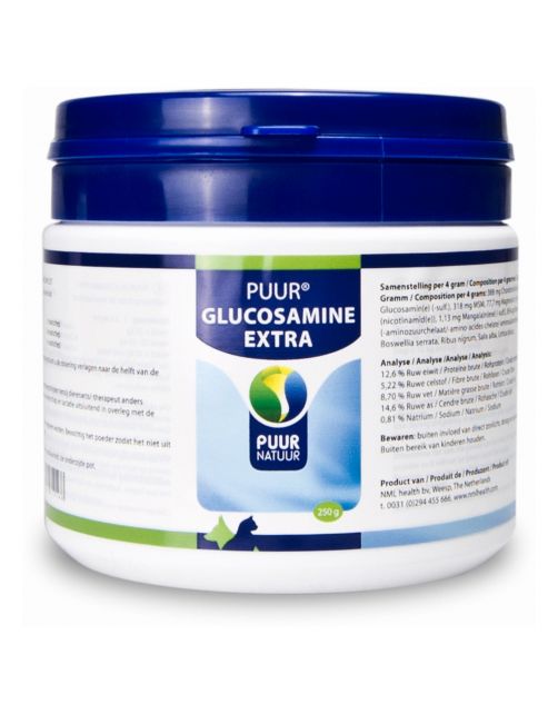 Puur Natuur Glucosamine Compleet Hond&Kat - Voedingssupplement - Gewrichten - Spieren