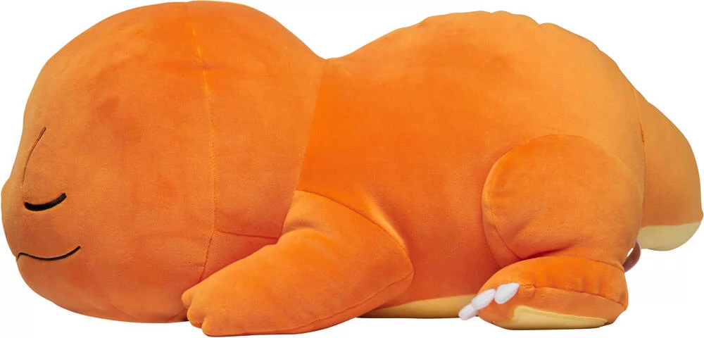 POKEMON - PELUCHE SALAMÉCHE DORT- 40 CM