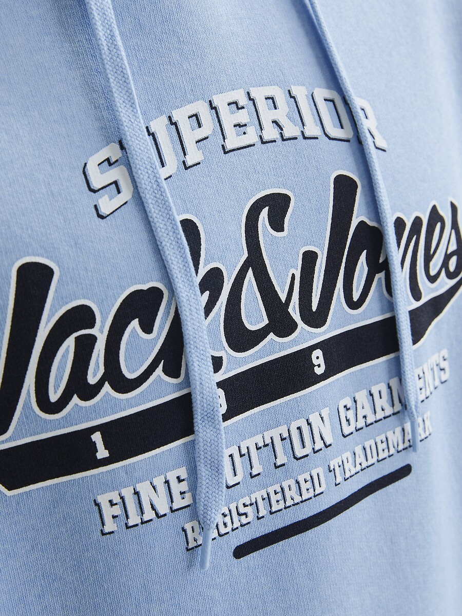 JACK & JONES<br>Moletom reto com logo