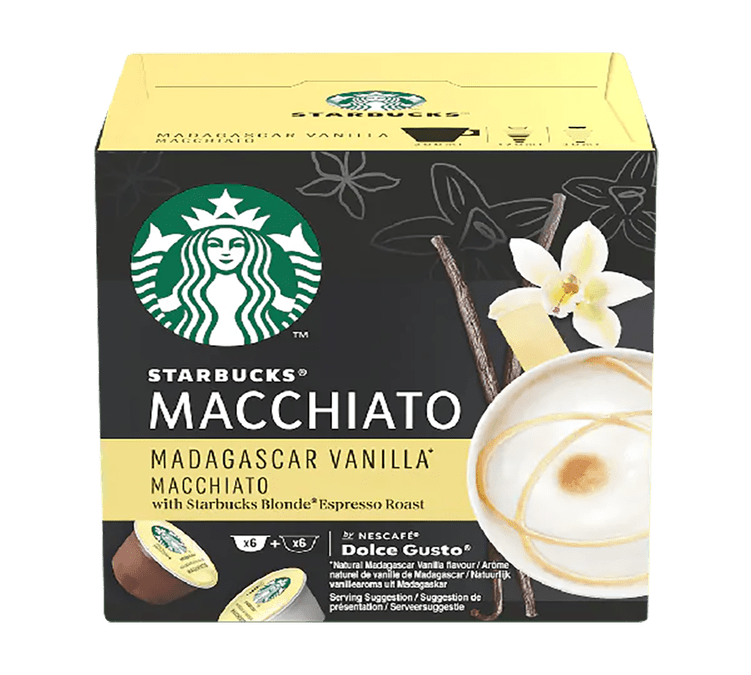 12 capsules - Vanillia Macchiato - STARBUCKS DOLCE GUSTO®