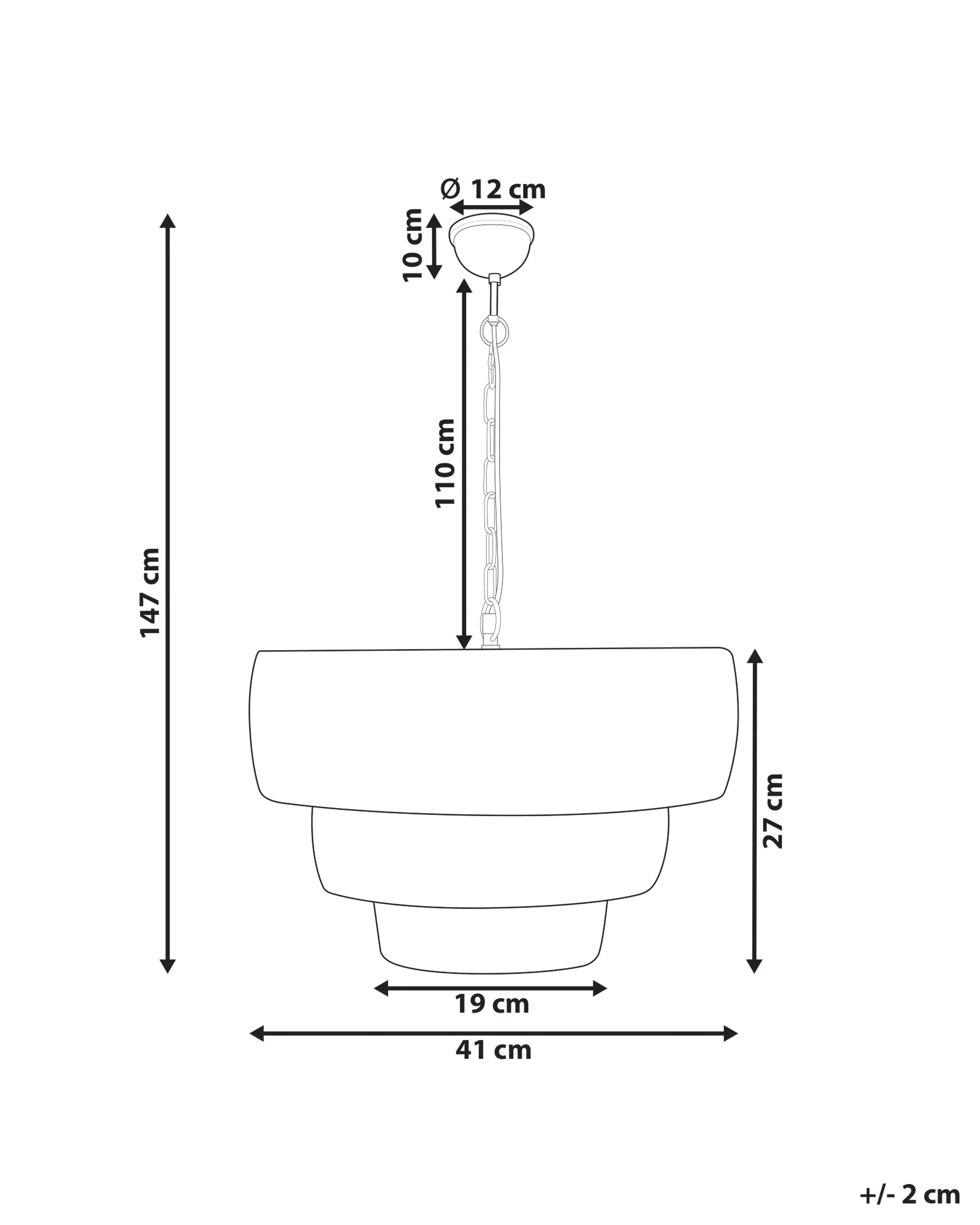 Hanglamp MBANGO Metaal Goud