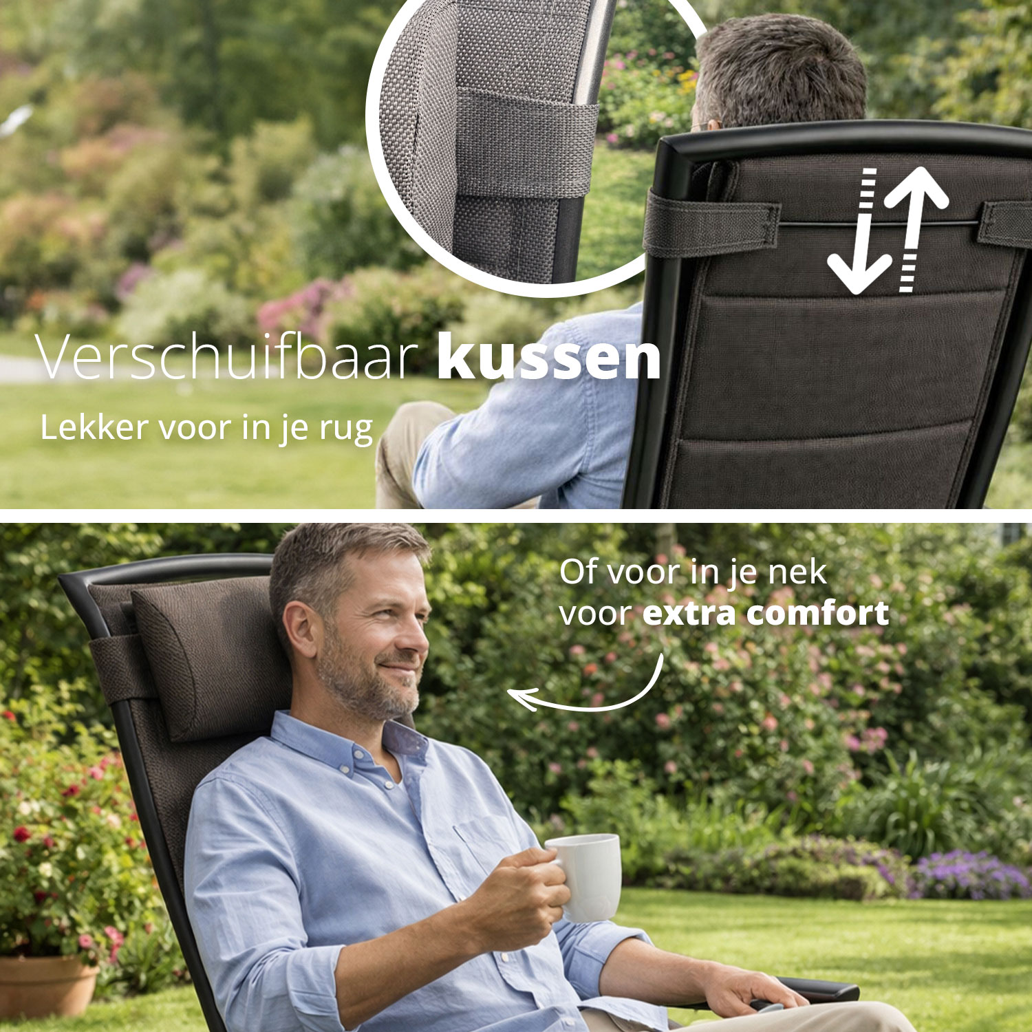 FlinQ Luma klapstoel - Set van 2
