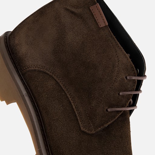Floris van Bommel Sturdi 01.23 Veterboots bruin