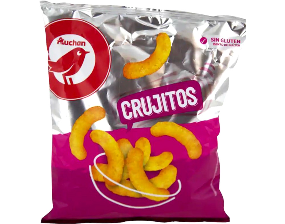 CRUJITOS AUCHAN SABOR A QUEIJO 60G