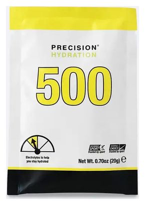 Boisson électrolytes Precision Fuel & Hydratation 500 - 8 Sachets 20g