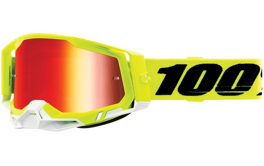 Sportbrille Racecraft 2 Yellow, Red MirrorSportbrille für Mountainbike