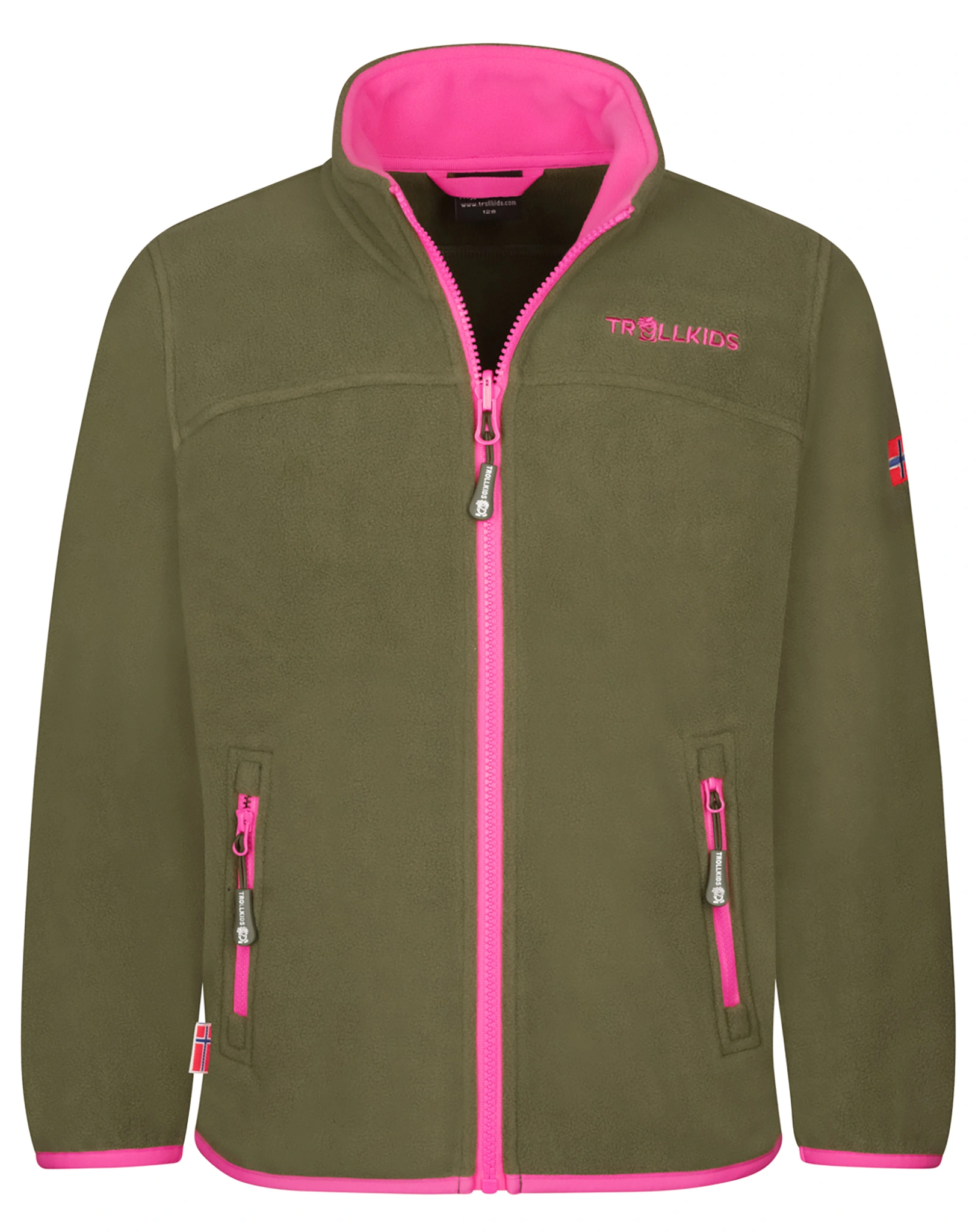 FunktionswinterjaKids BRYGGEN 3IN1 in navy/olive/magenta