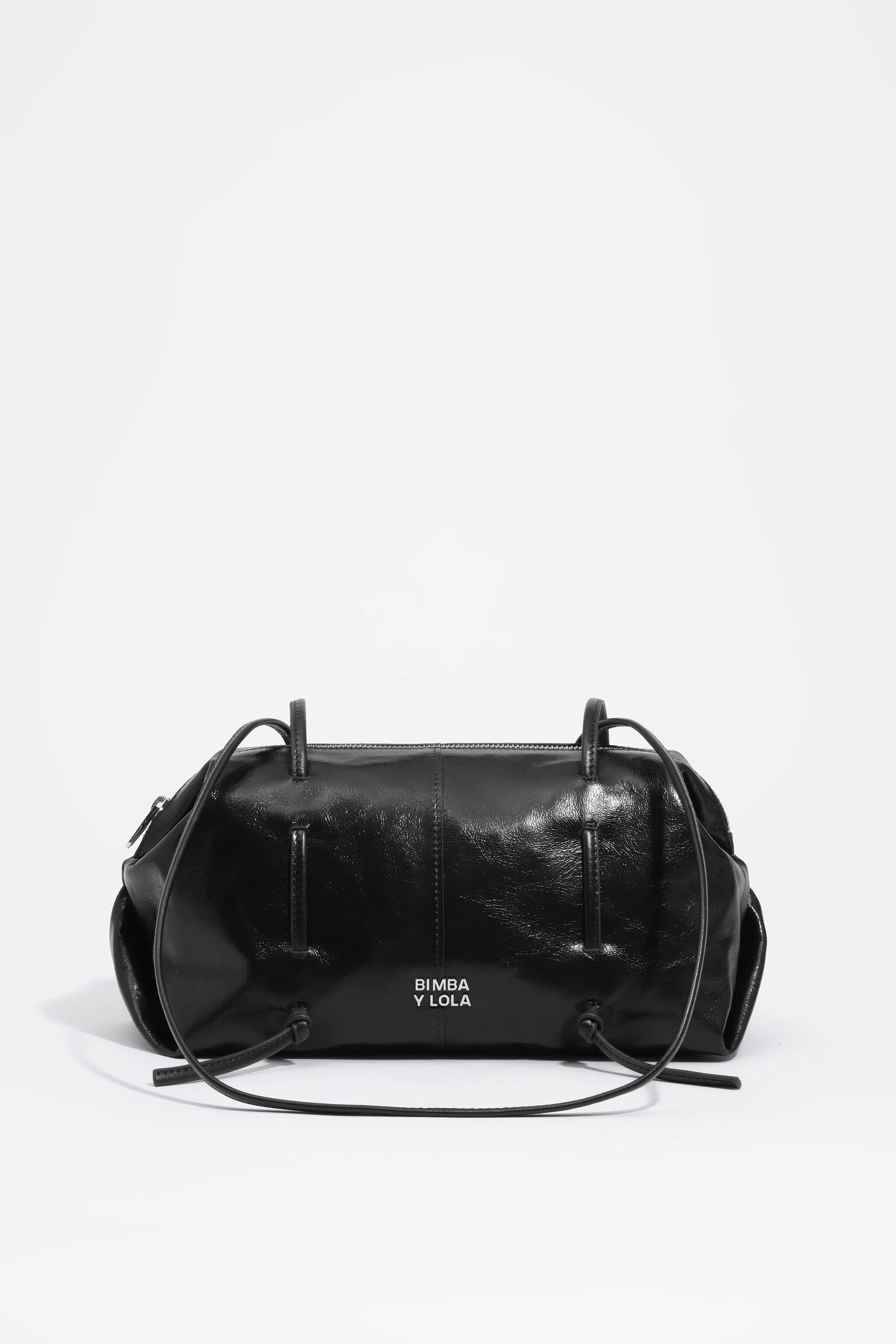 Bolsa Lolita de couro preto
