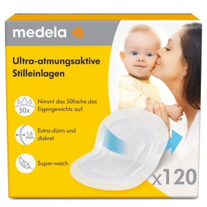 Medela Stilleinlagen ultra-atmungsaktiv, 120 Stück