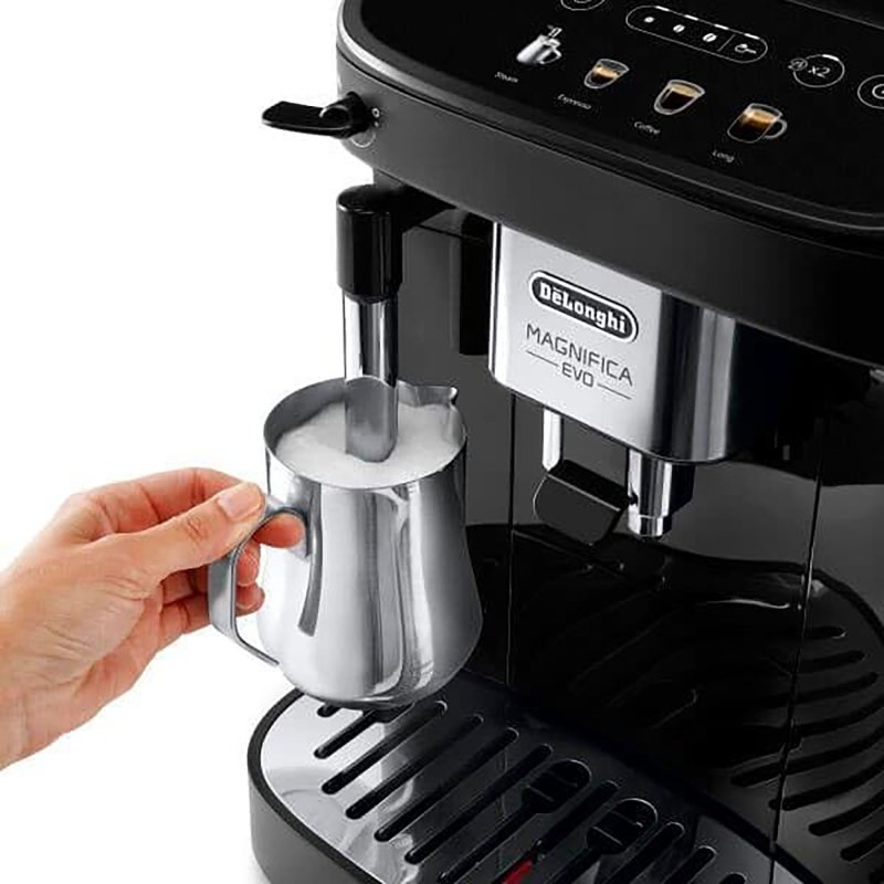 Machine espresso à grains Magnifica Evo Delonghi, noire