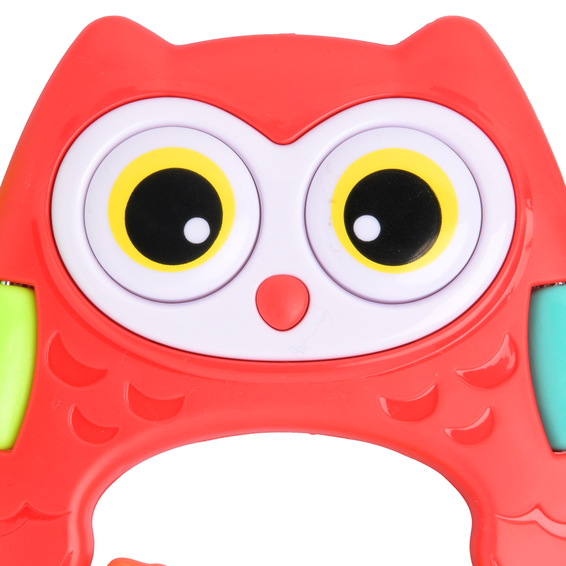 Topomini Baby Guck-Guck Eule rot / bunt